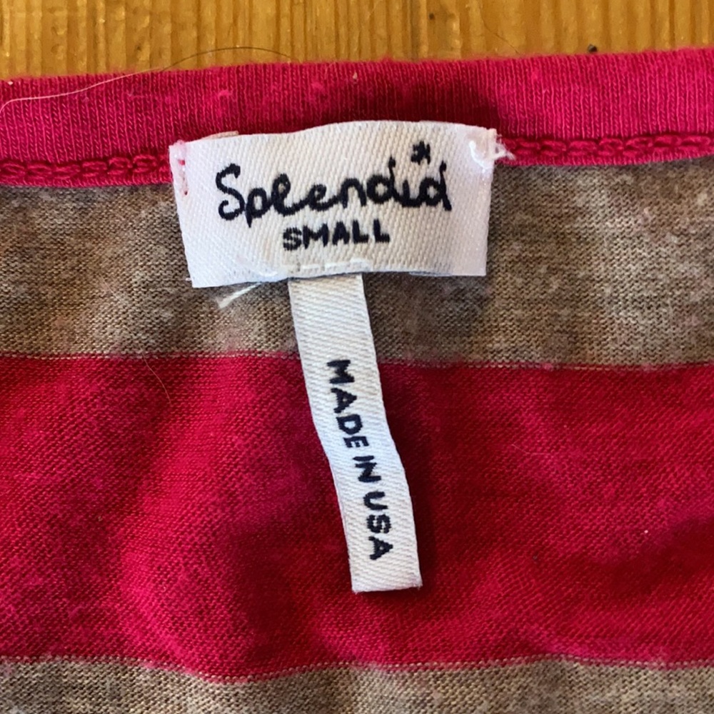 SPLENDID Racerback Tank Top Womans Medium - Picture 3 of 3